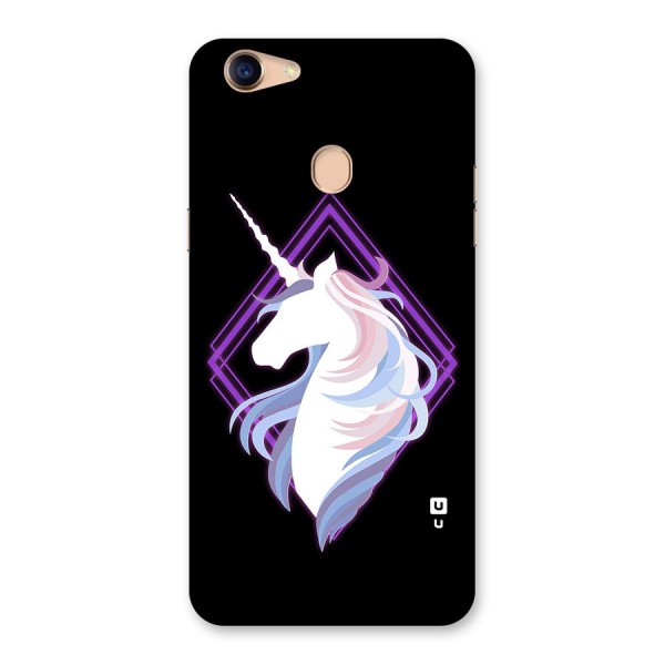 Cute Unicorn Illustration Back Case for Oppo F5 Youth